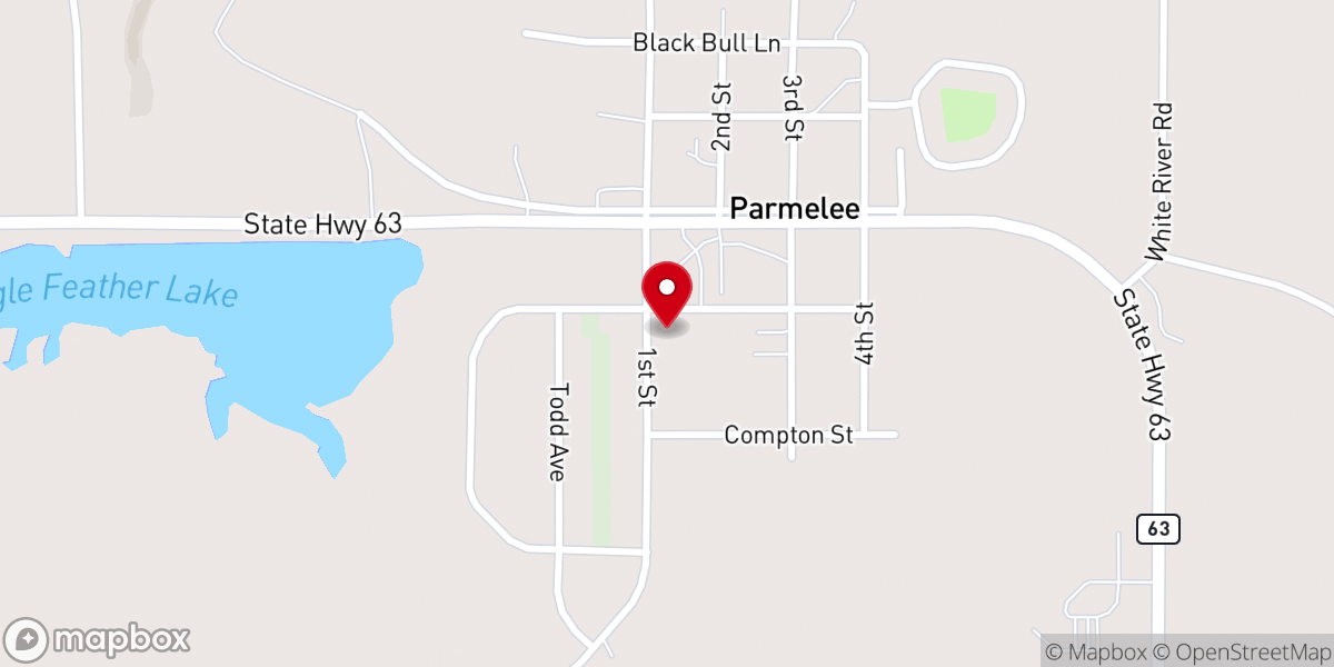 Map showing location of Chief Cornerstone Ministries