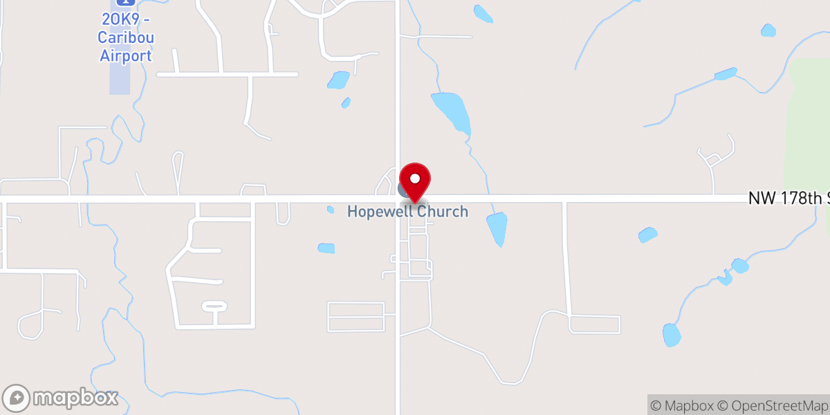 Map showing location of Deepen Church