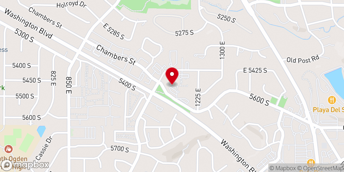 Map showing location of Holy Family Catholic Church