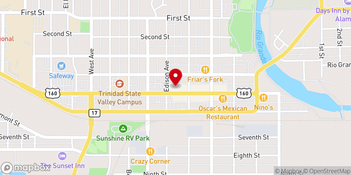 Map showing location of St. James