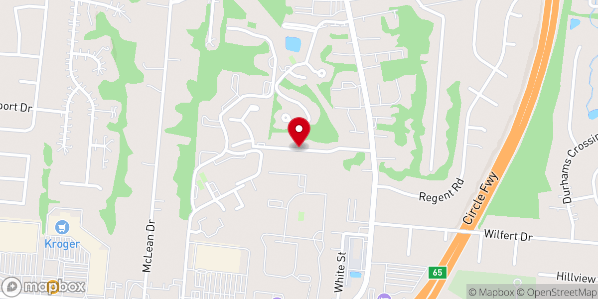 Map showing location of Bikers for Christ