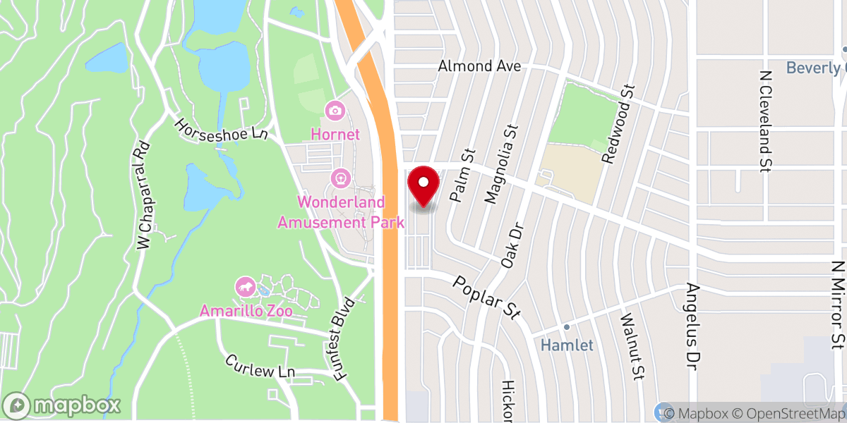 Map showing location of Kingdom Church