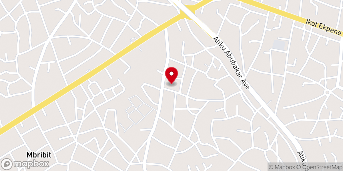 Map showing location of Good Land Church