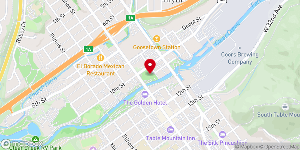 Map showing location of Parfet Park