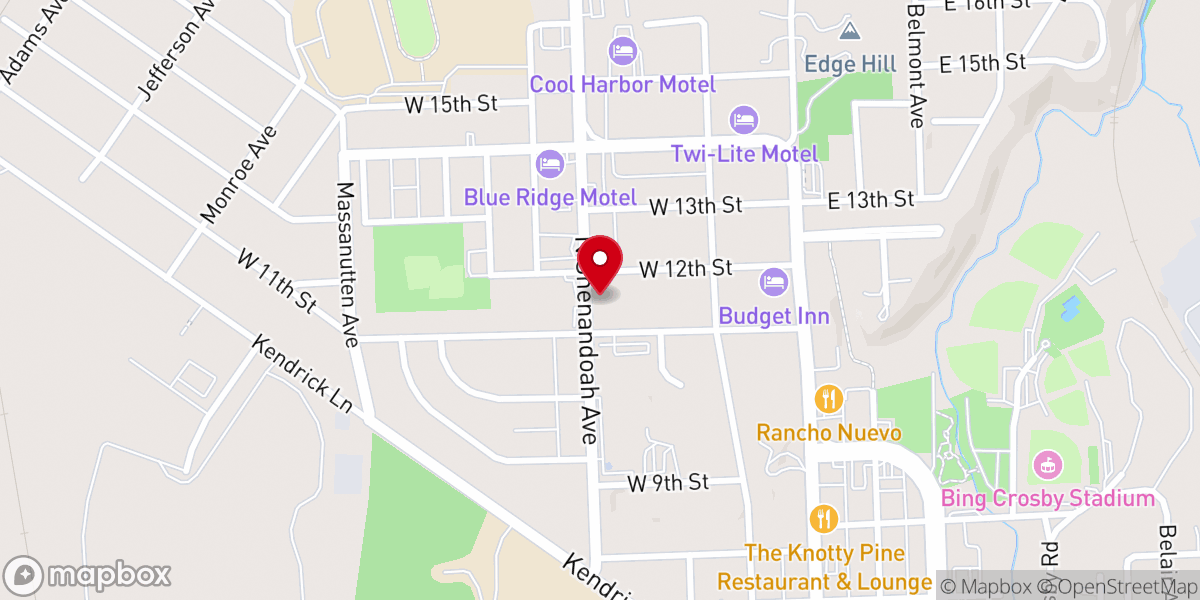 Map showing location of LifePoint Church