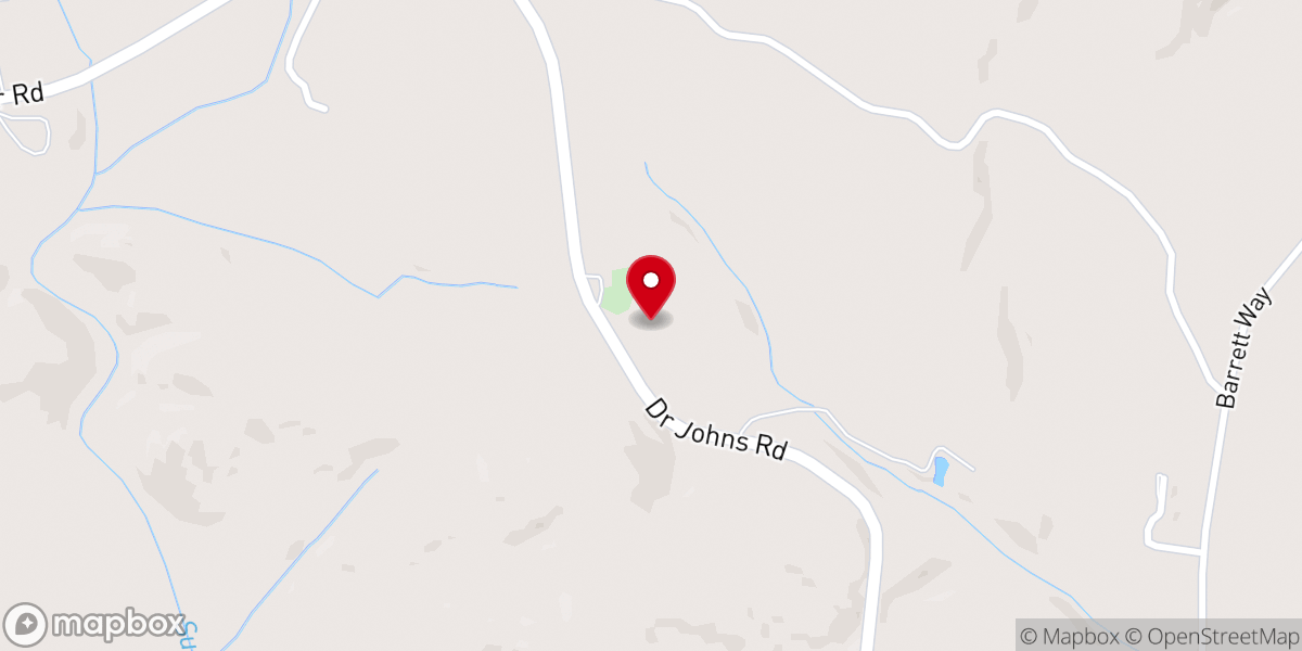 Map showing location of Nazareth Church