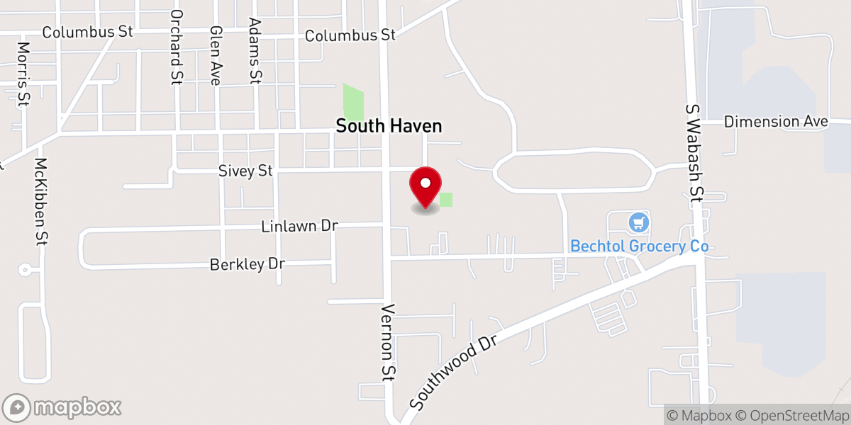 Map showing location of New Journey Church