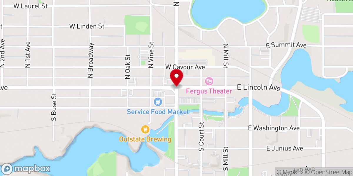 Map showing location of Stanislaus Communications