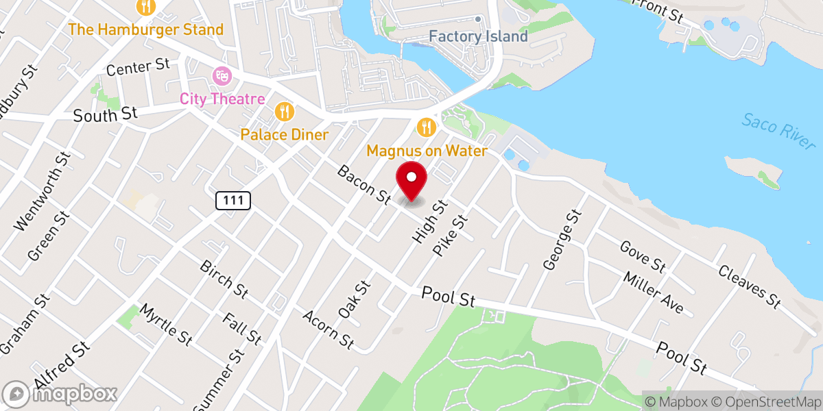 Map showing location of Saint Andre Church