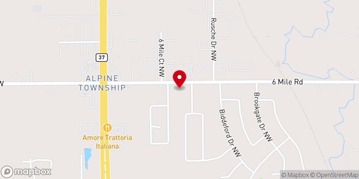 Map showing location of Grace Fellowship Non Denom