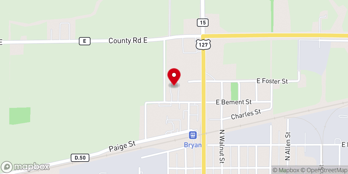 Map showing location of Grace Community Church