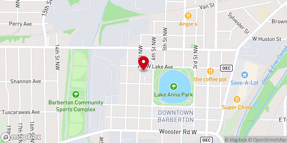 Map showing location of St Augustine School