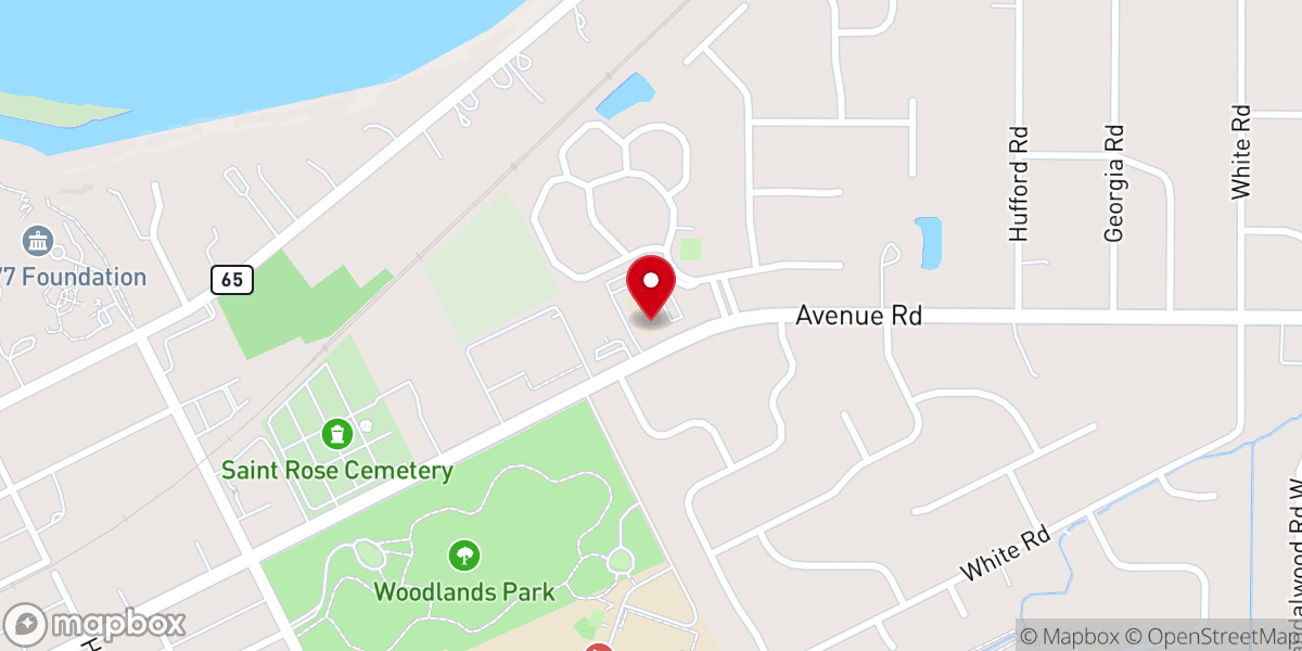 Map showing location of The Church of Jesus Christ of Latter-day Saints
