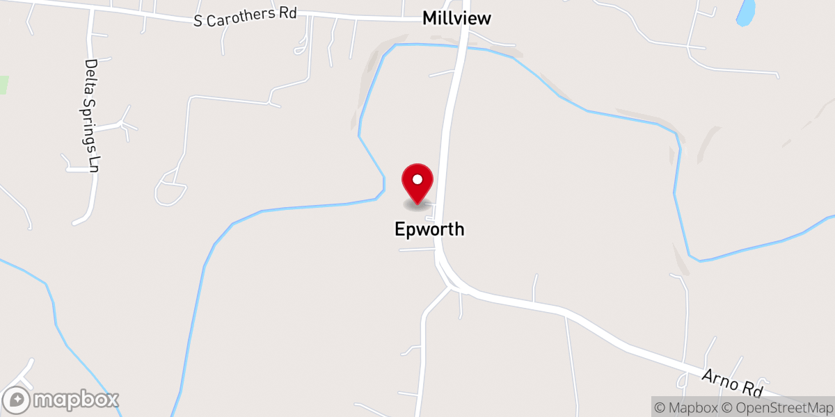 Map showing location of Luminous Parish