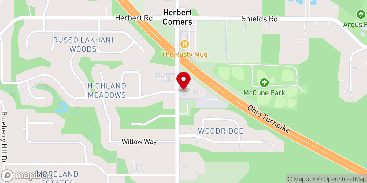 Map showing location of Small Wonders Discovery & Learning Center