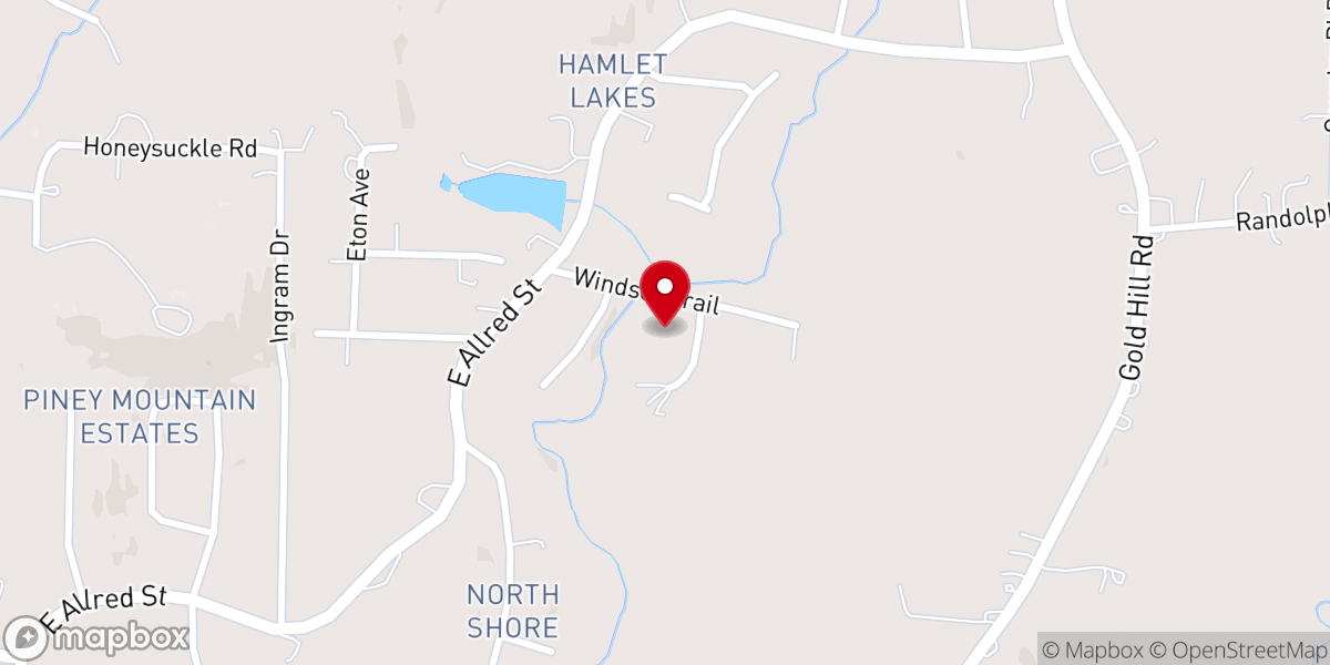 Map showing location of Live to Give Ministries