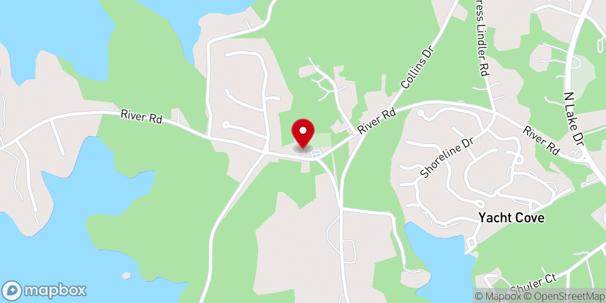 Map showing location of Saint Michaels Lutheran Church