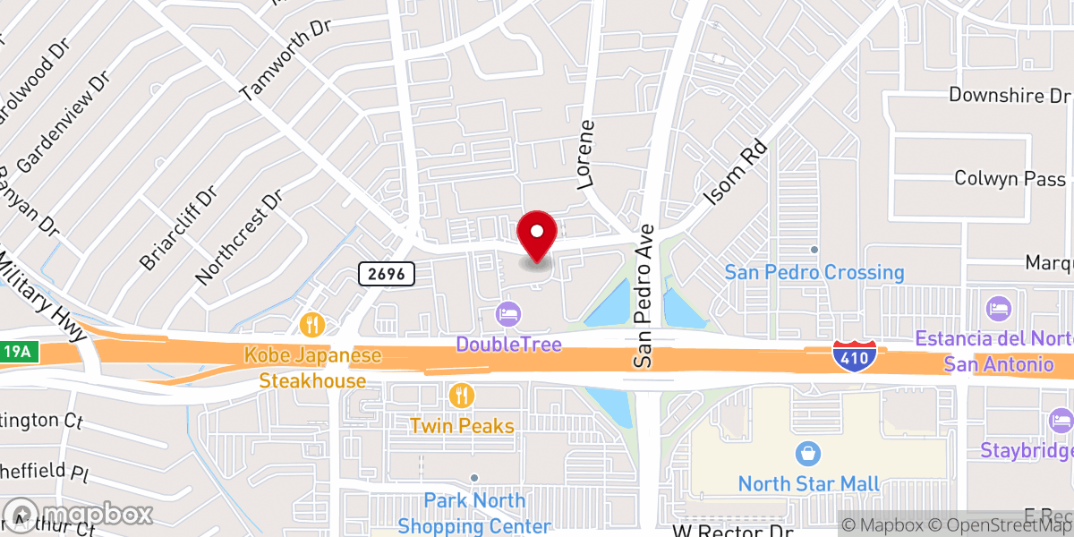 Map showing location of Time for Christ Inc