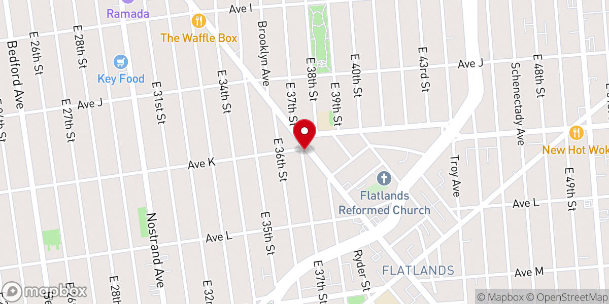 Map showing location of God Of Covenant Pentecostal Cherubim & Seraphim Church, Inc.