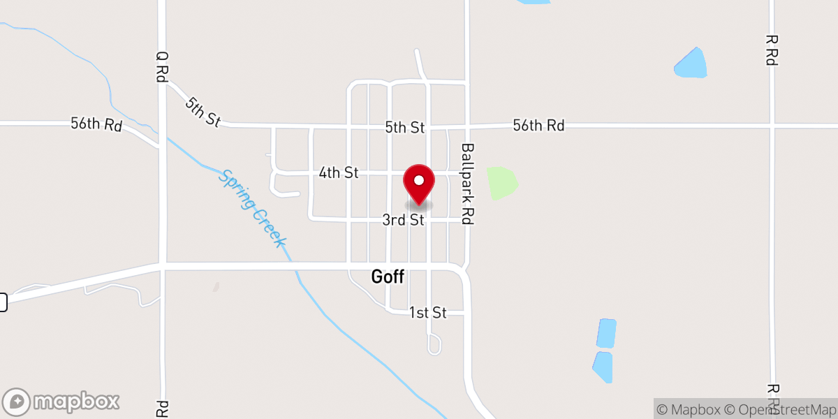 Map showing location of Methodist Church