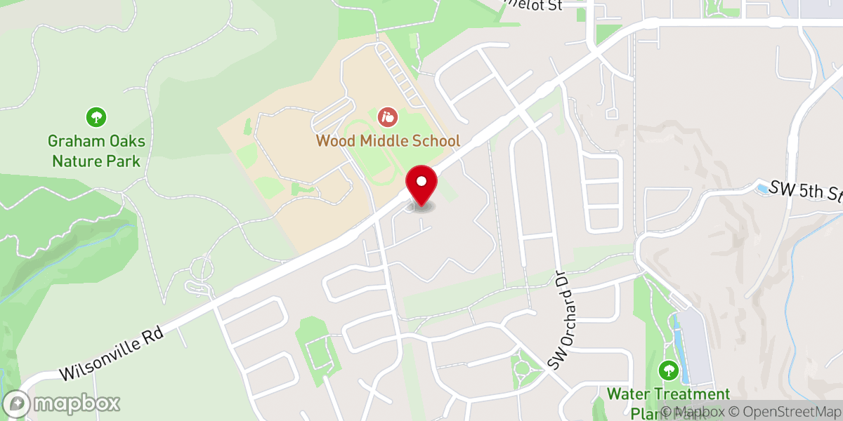 Map showing location of Valley Christian Preschool