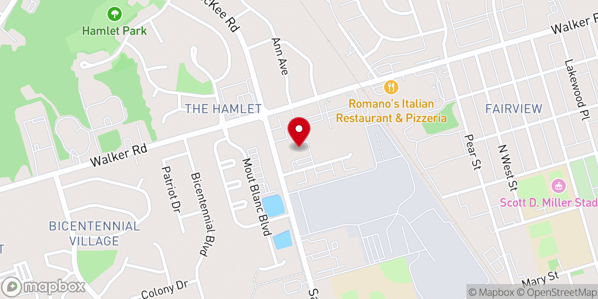 Map showing location of Whatecoat United Methodist Church