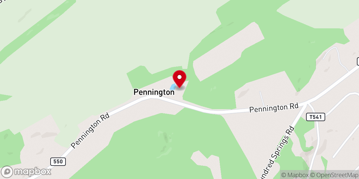 Map showing location of The Bible Baptist Church of Warriors Mark