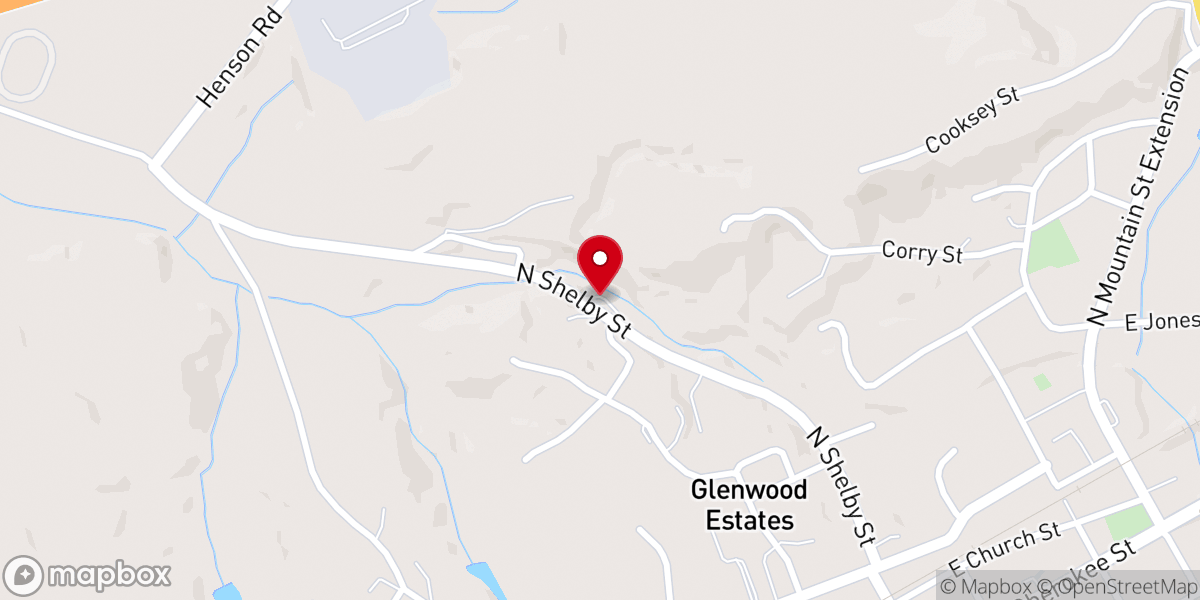 Map showing location of Bailey's Fish Camp