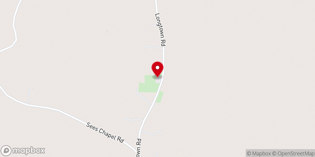 Map showing location of Askew Grove Church