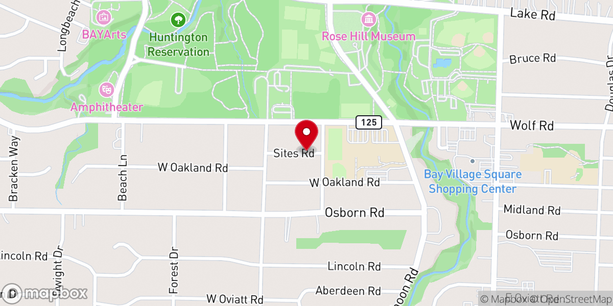 Map showing location of Community of St Bridget