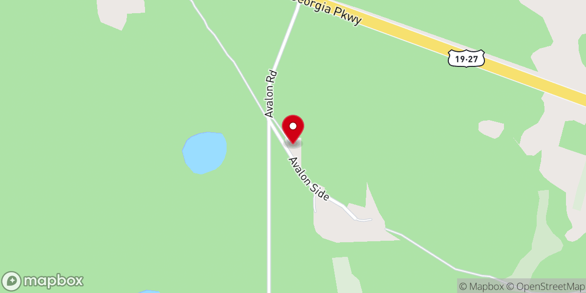 Map showing location of Welaunee Missionary Baptist