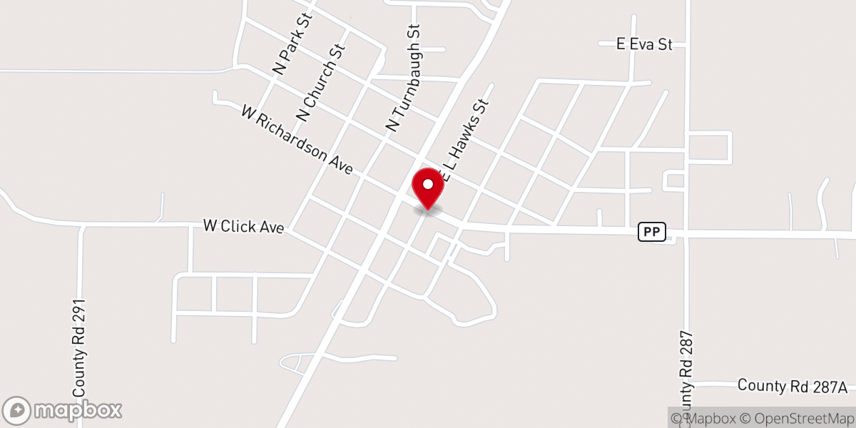 Map showing location of Christian Family Fellowship