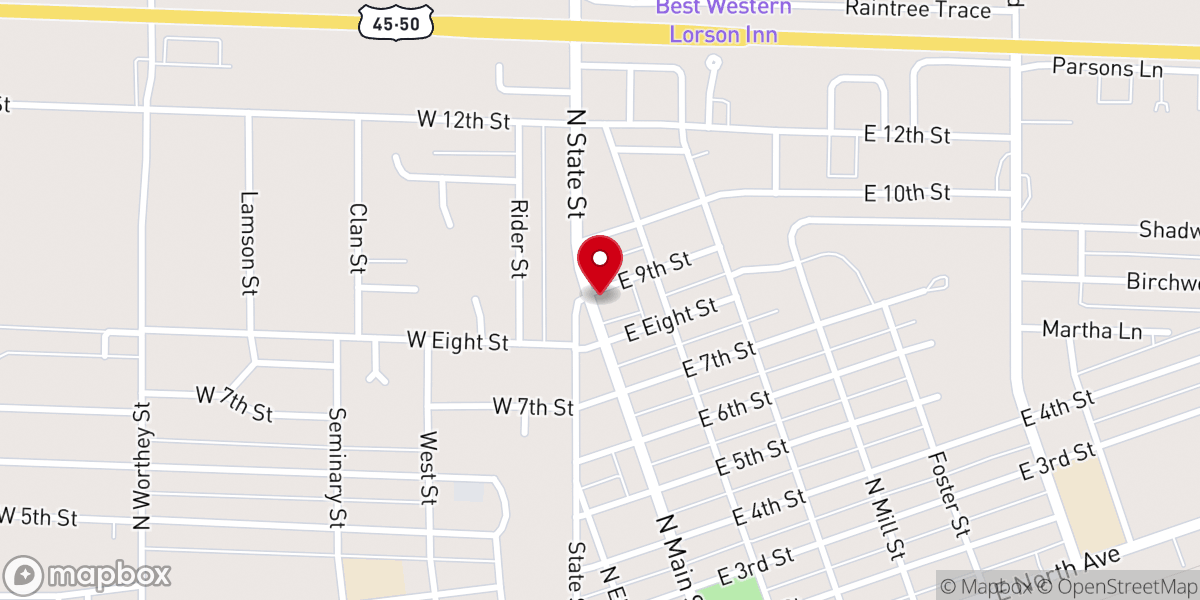 Map showing location of St Stephen's Catholic Church