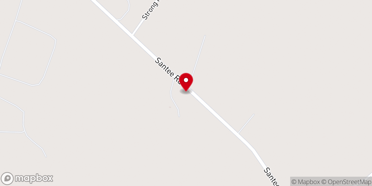 Map showing location of Nazareth AME Church