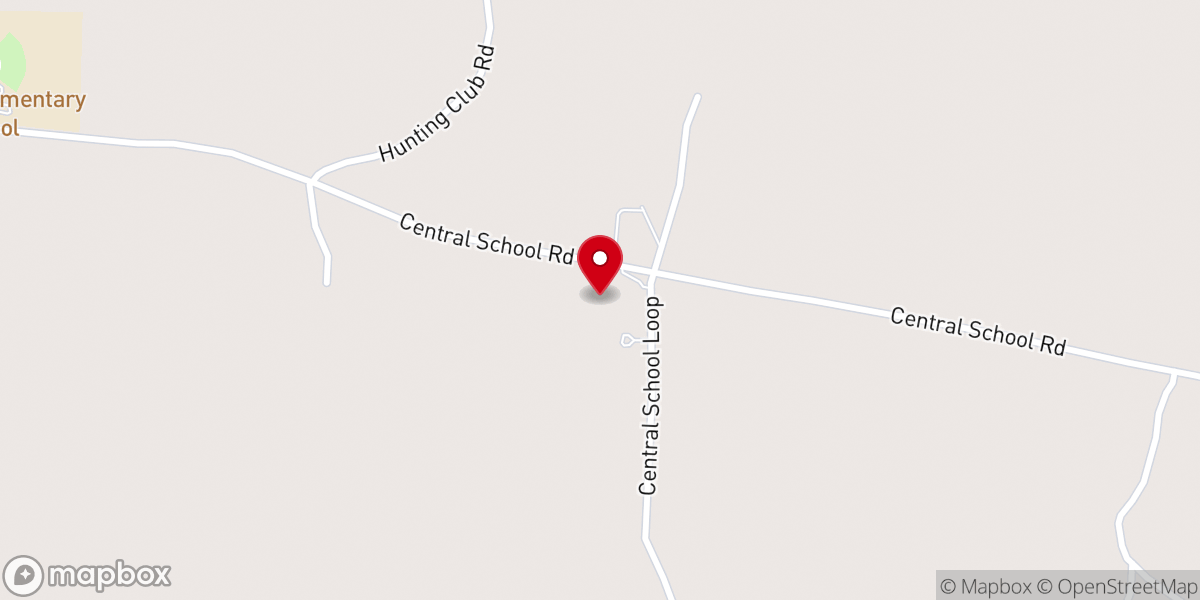 Map showing location of Galilee Baptist Church