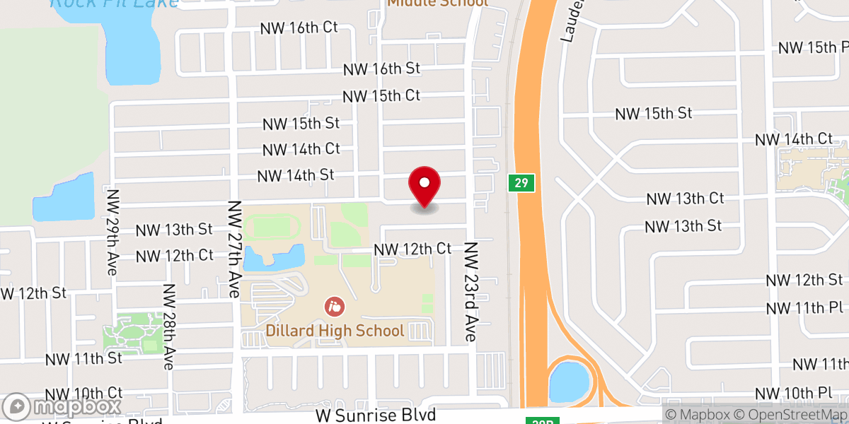 Map showing location of Pentecostal Assemblies Inc