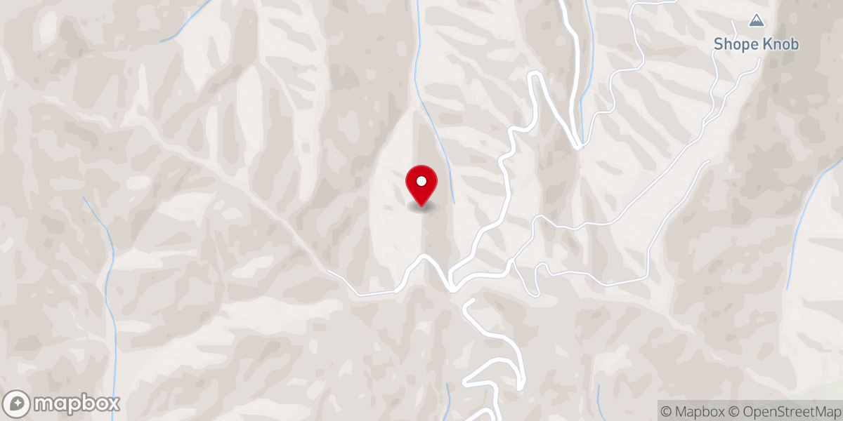 Map showing location of Smoky Mountain Ceremonies