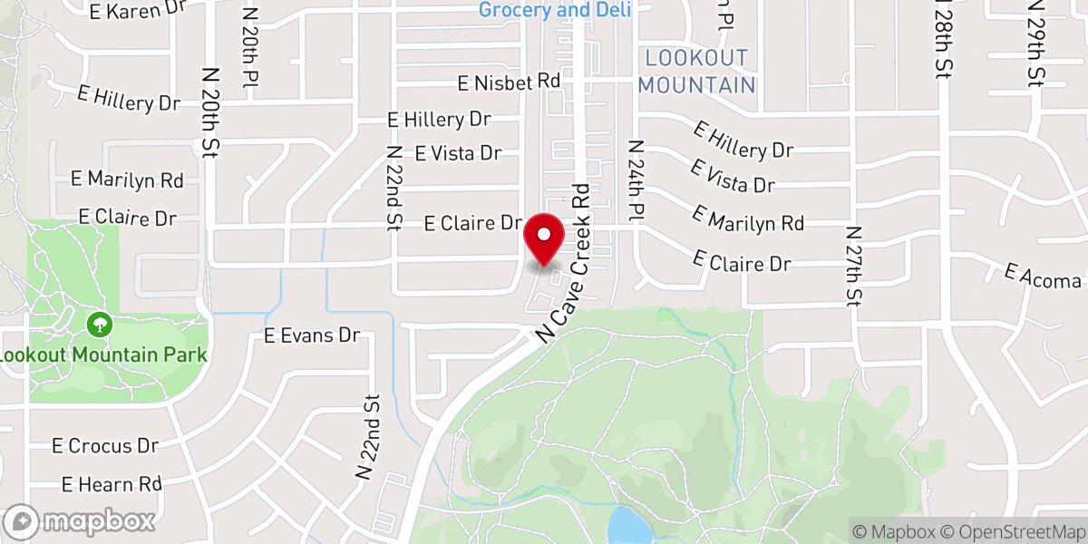 Map showing location of Casa Cristiana De Restauracion Inc