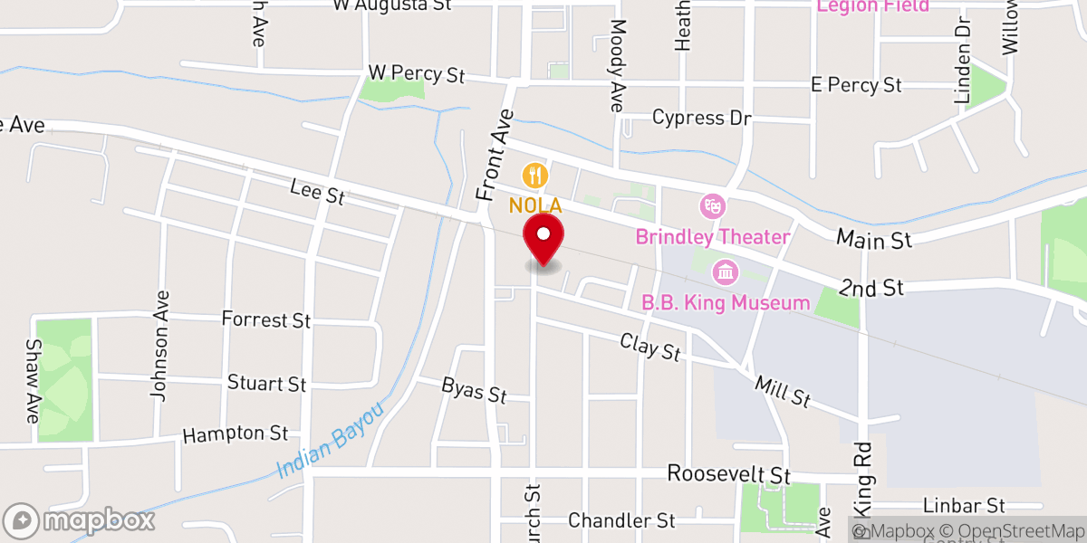 Map showing location of The Delta Corner