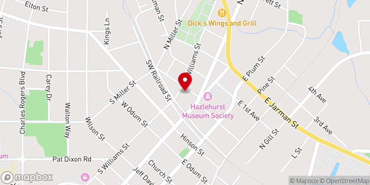 Map showing location of The Word International Worship Center, Inc