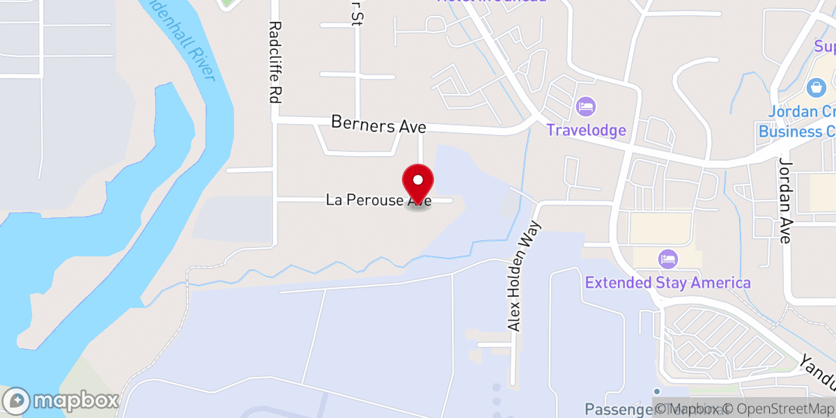 Map showing location of Juneau Revival Center
