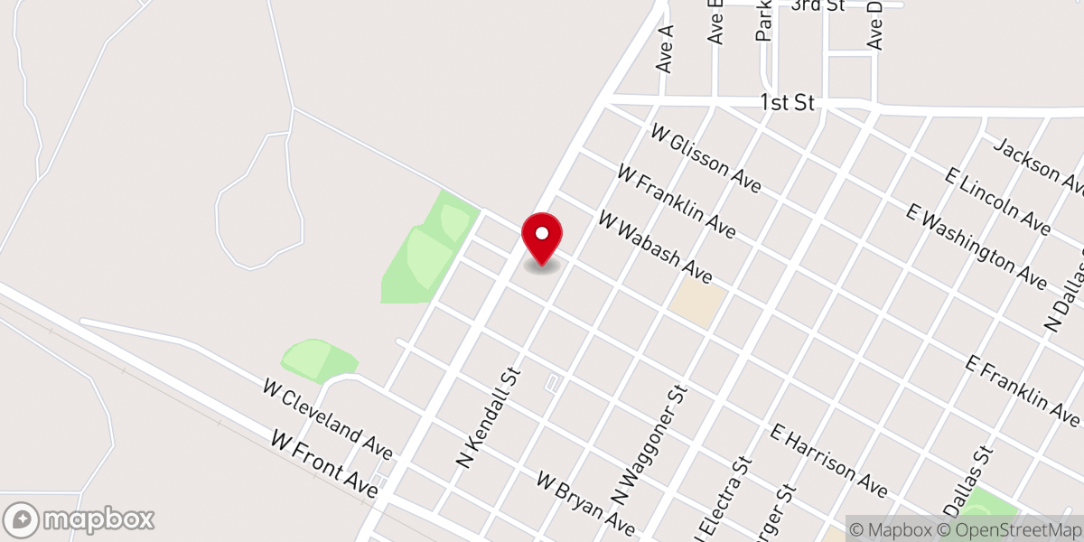 Map showing location of St Paul Catholic Church