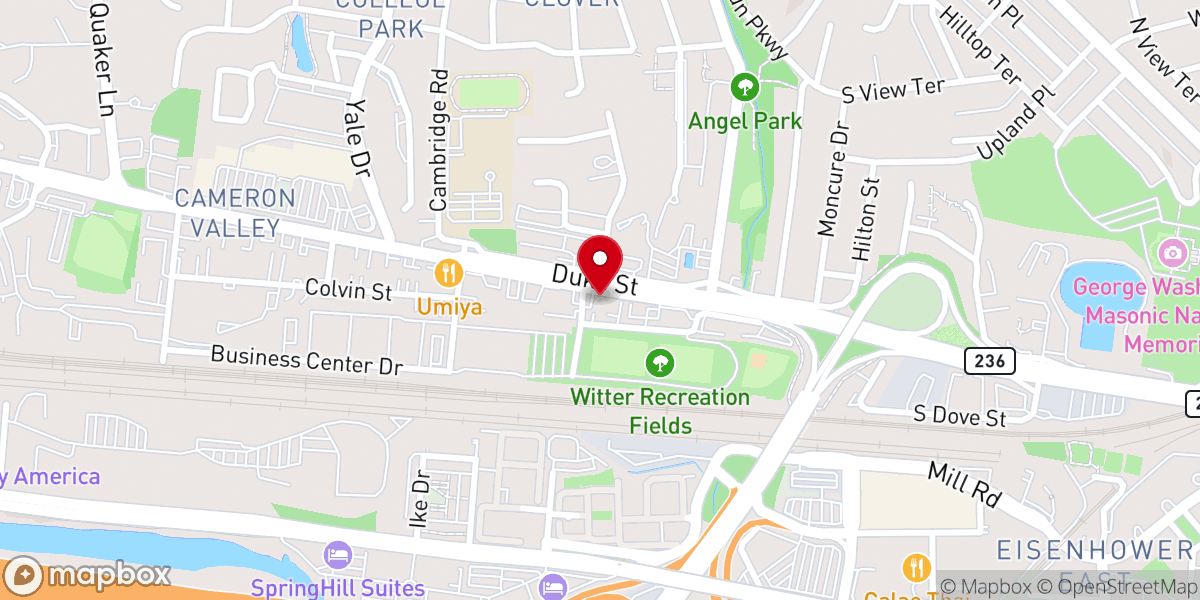 Map showing location of Victory Temple