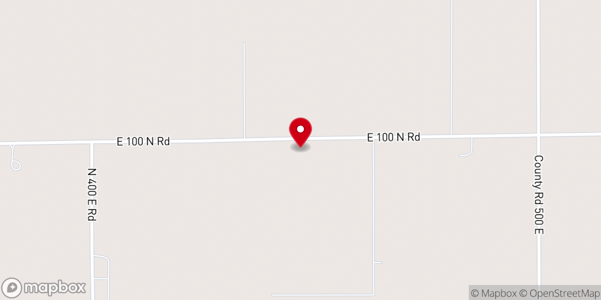 Map showing location of Jones Thomas