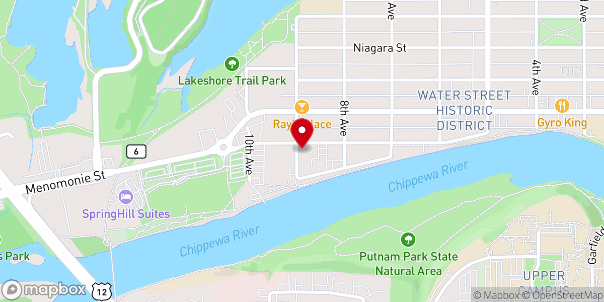 Map showing location of Hyphen