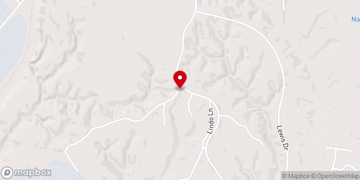 Map showing location of Providence Baptist Church