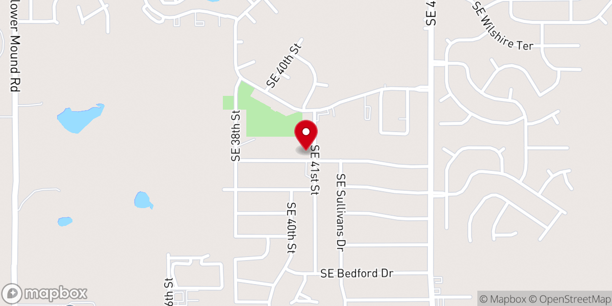 Map showing location of Aldersgate Church