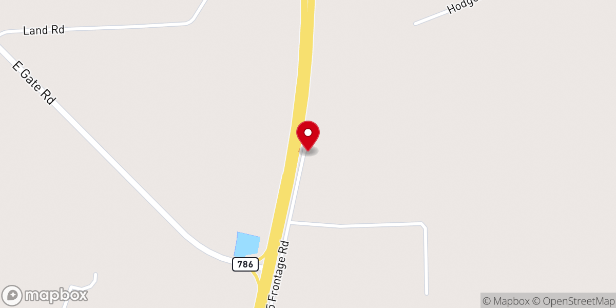 Map showing location of Sovereign Grace Church