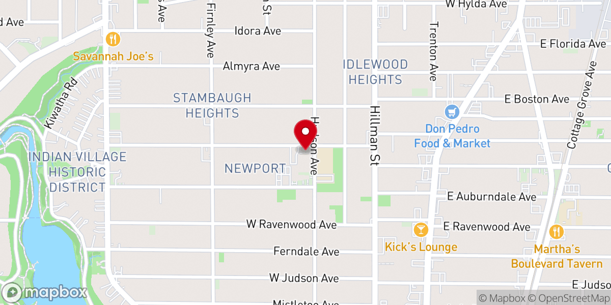 Map showing location of Christian Revival and Disciplineship Church