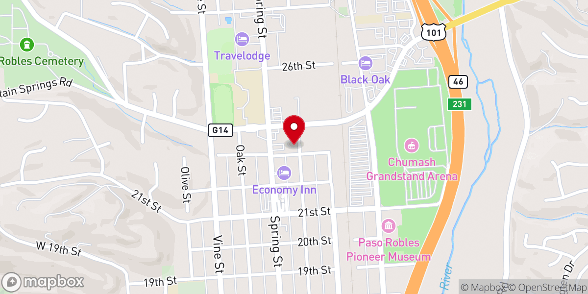 Map showing location of Rainbow Bright Christian Learn